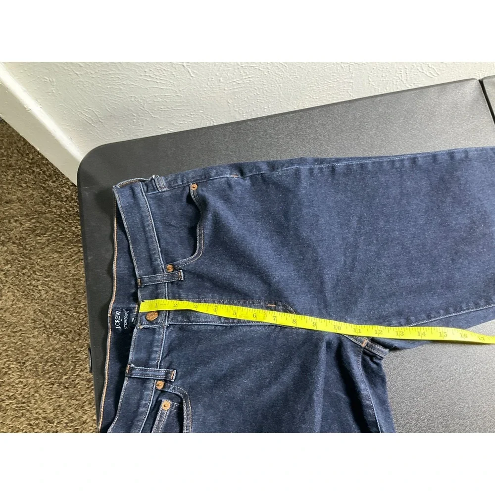 J Crew‎ Stovepipe High Rise Denim Blue Jeans Women's 29 (Actual 29x26)